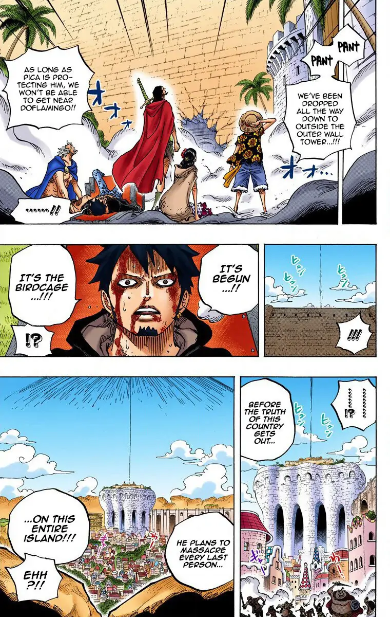 One Piece Digital Colored Chapter 745 image 14